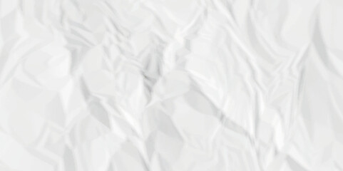 White crumpled paper texture. White wrinkled paper texture. White paper texture. White crumpled and top view textures can be used for background of text or any contents.