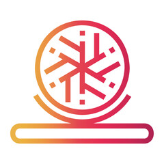 Obraz premium snow proof icon