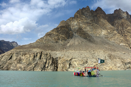 Passu Cathedral Ridge Near Passu Village On Karakoram Highway, Upper Hunza, Northern Areas of Pakistan