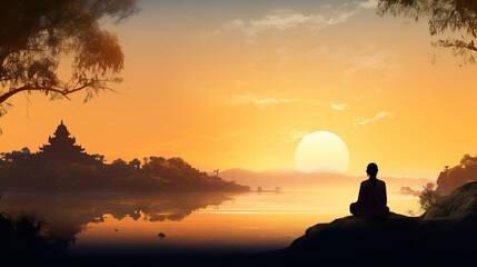 Guru purnima india holiday concept