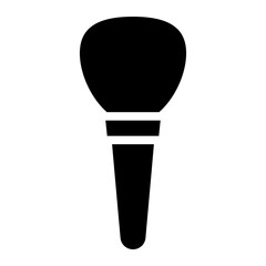 makeup brush glyph 