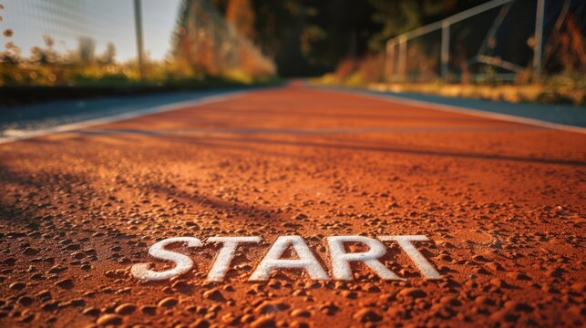 The Starting Line on Track