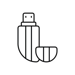 Pendrive  vector icon