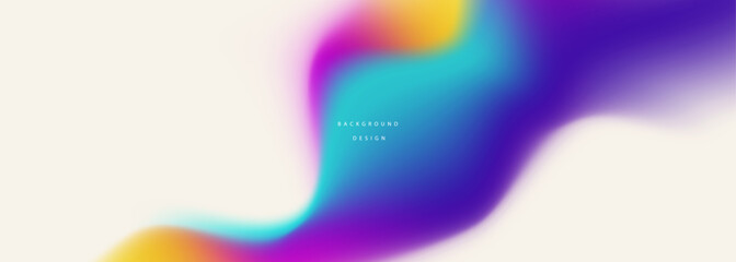 Trendy gradient mesh abstract design background. Abstract digital background