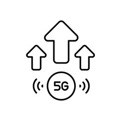 Obraz premium Upload vector icon