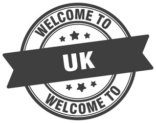 Welcome to uk stamp. uk round sign