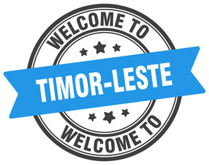 Welcome to Timor-Leste stamp. Timor-Leste round sign