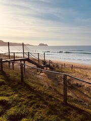 Obraz premium Sunset Zarautz