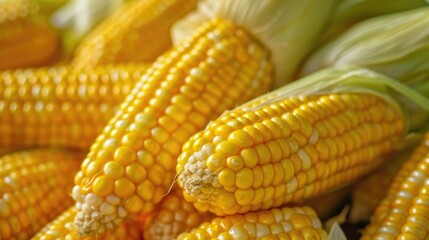 Organic sweet corn soloed and Roasted corn