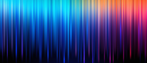 Spectrum of multicolored neon patterns background.