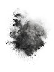 Explosions of colorful paints and powder