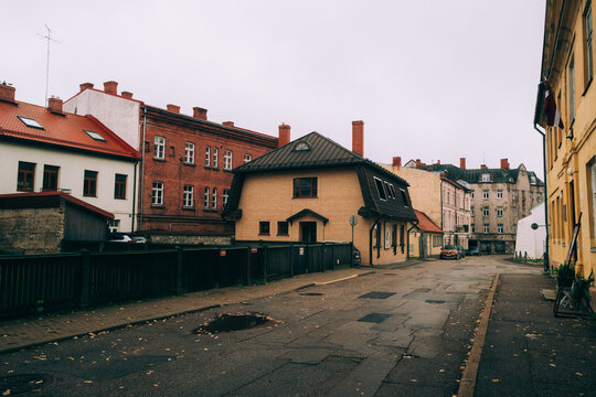 the Medieval Cesis Old Town, Cesis, Latvia, Baltics