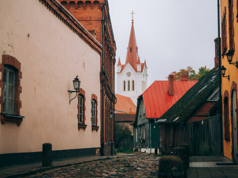 St. John's Church in the Medieval Cesis Old Town, Cesis, Latvia, Baltics