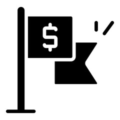 Perfect design icon of flag

