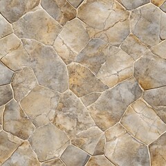 Obraz premium Stone Tile Pattern Background - Seamless Texture for Design | Tileable texture