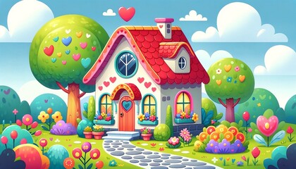 easter eggs in the garden