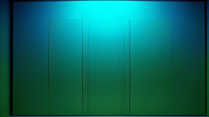 Abstract background of cool blue and green tones, feeling modern and elegant, sophisticated look.