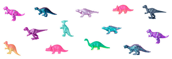 Png colorful dinosaur pattern, transparent background © Rawpixel.com