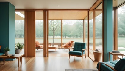 Obraz premium modern living room