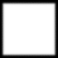 PNG Frame shape, halftone design, transparent background