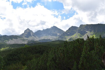 Landscape with mountains