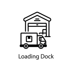 Loading Dock vector icon