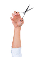 Png Barber’s styling scissors mockup salon jobs and career campaign