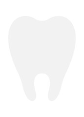 Tooth png sticker, dentist illustration, transparent background