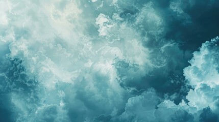 Background of a sky that is blue and overcast