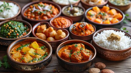 Traditional food on Hindu New Year. Gudipadwa Festival.
