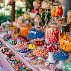 candies in a shop