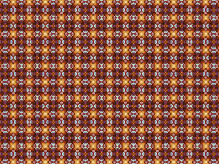 A pattern of flowers and leaf