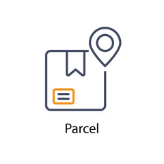 Parcel vector icon