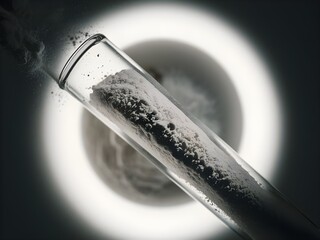 Glass of test tube 