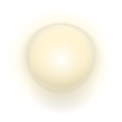 Glowing light bulb png sticker, transparent background