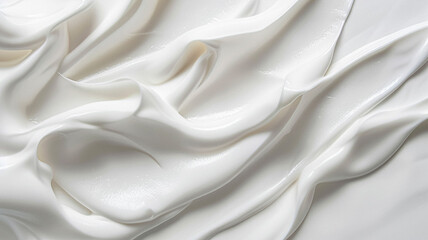 Fototapeta premium Skincare, cosmetics and beauty product texture abstract background, hygiene cream, gel or lotion, scrub mask sample and spa soap skin body care