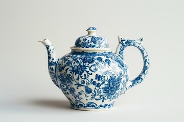 beautiful and antique teapot shape and coloring