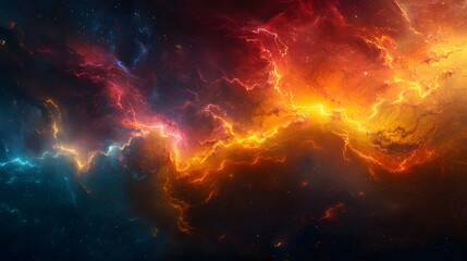 Fototapeta premium Nebula’s Embrace