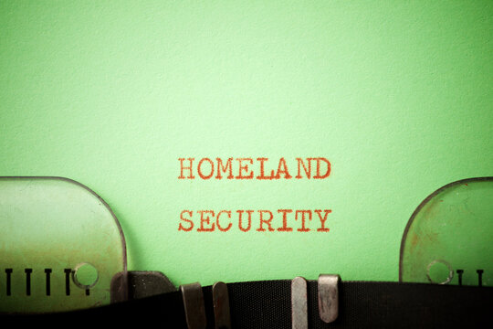Homeland security phrase