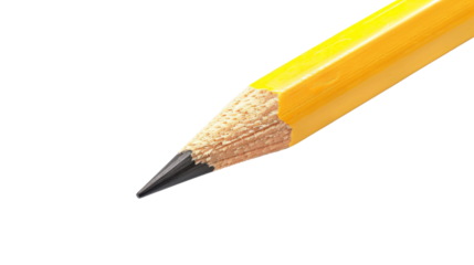 Yellow pencil Concept of back to school 
