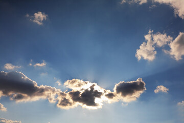 Sunrise over Red sea.