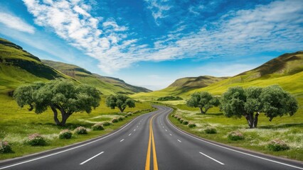 Exploring Nature’s Beauty by Vintage Car