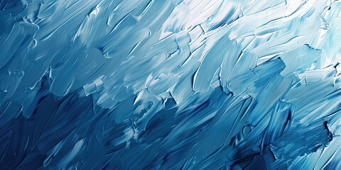 Oil paint strokes on wide canvas textured background decorating art painting illustration, generated ai	
