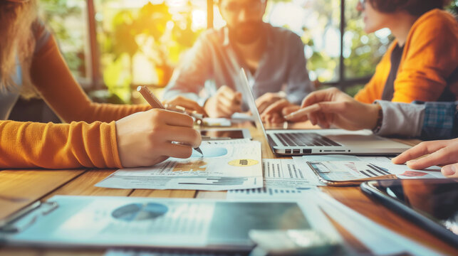 In a financial planning session, experts discuss interest rates and dividends, strategizing to maximize income and return on investment in percentage, with a clear emphasis on inco