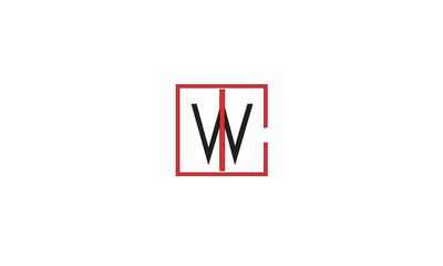 WI, IW, W, I Abstract Letters Logo Monogram