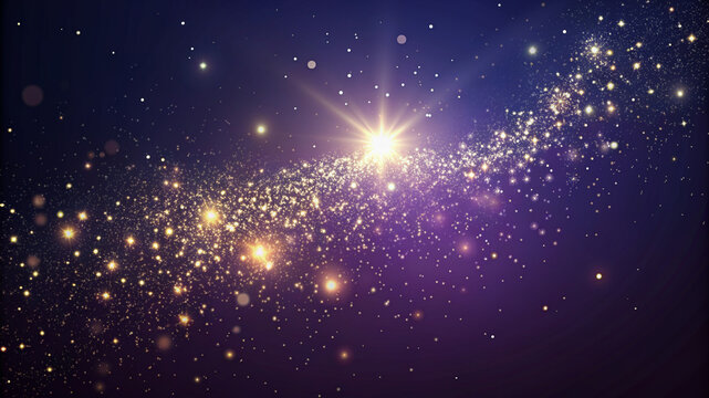 abstract dark background with star