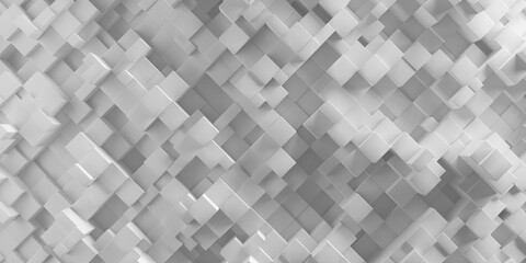 White monochrome blocks background. Minimalistic tile design