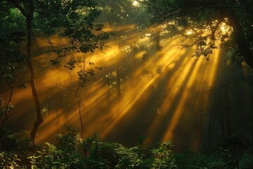 Obraz premium Exposure sunlight in the morning professional photography