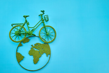 World Bicycle Day. Eco-friendly Travel Concept