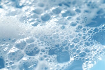 a image of a close up of a foamy bathtub with bubbles